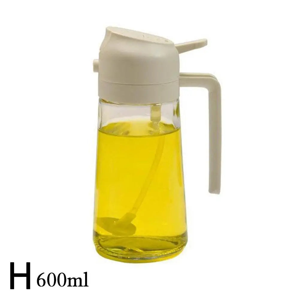 500/600ml Oil Spray Bottle Kitchen Cooking Olive Oil Dispenser For Kitchen BBQ Camping Olive Oil Diffuser Cooking