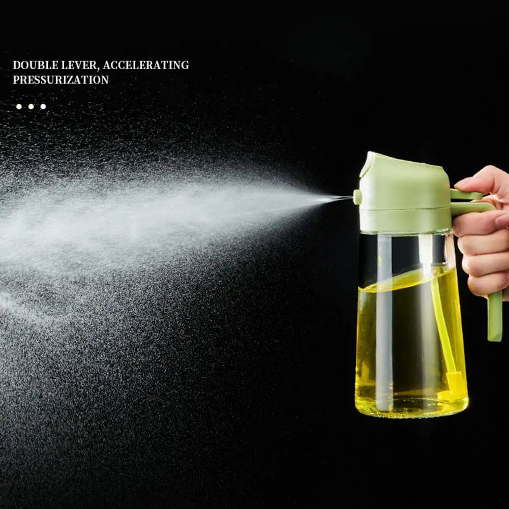 500/600ml Oil Spray Bottle Kitchen Cooking Olive Oil Dispenser For Kitchen BBQ Camping Olive Oil Diffuser Cooking