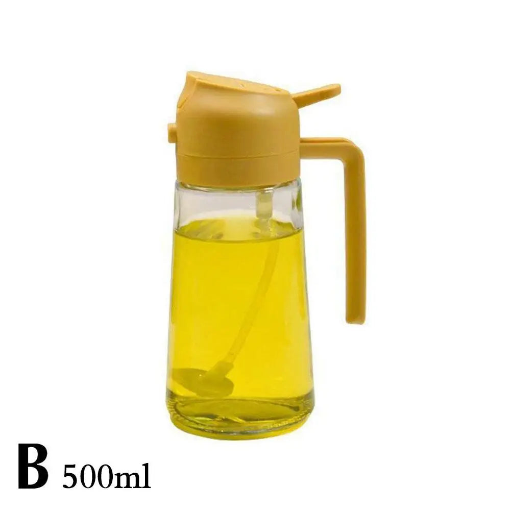 500/600ml Oil Spray Bottle Kitchen Cooking Olive Oil Dispenser For Kitchen BBQ Camping Olive Oil Diffuser Cooking