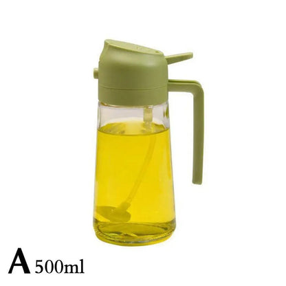 500/600ml Oil Spray Bottle Kitchen Cooking Olive Oil Dispenser For Kitchen BBQ Camping Olive Oil Diffuser Cooking